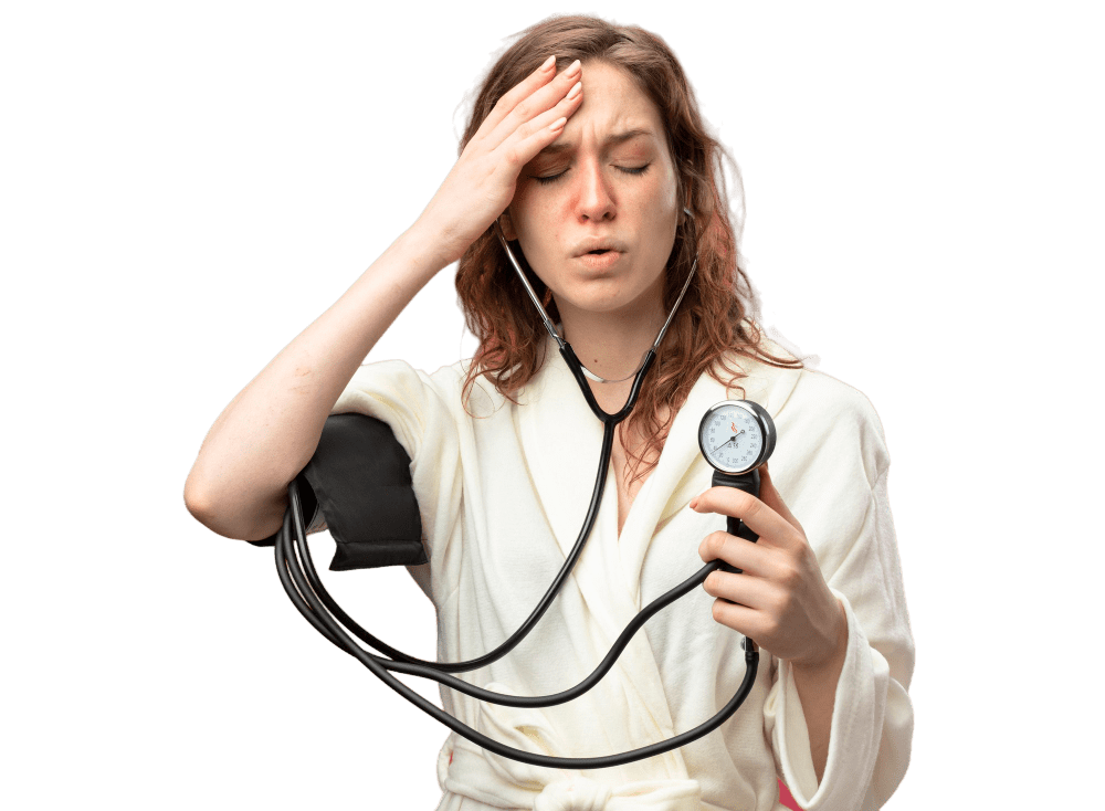 girl-measuring-hypertension